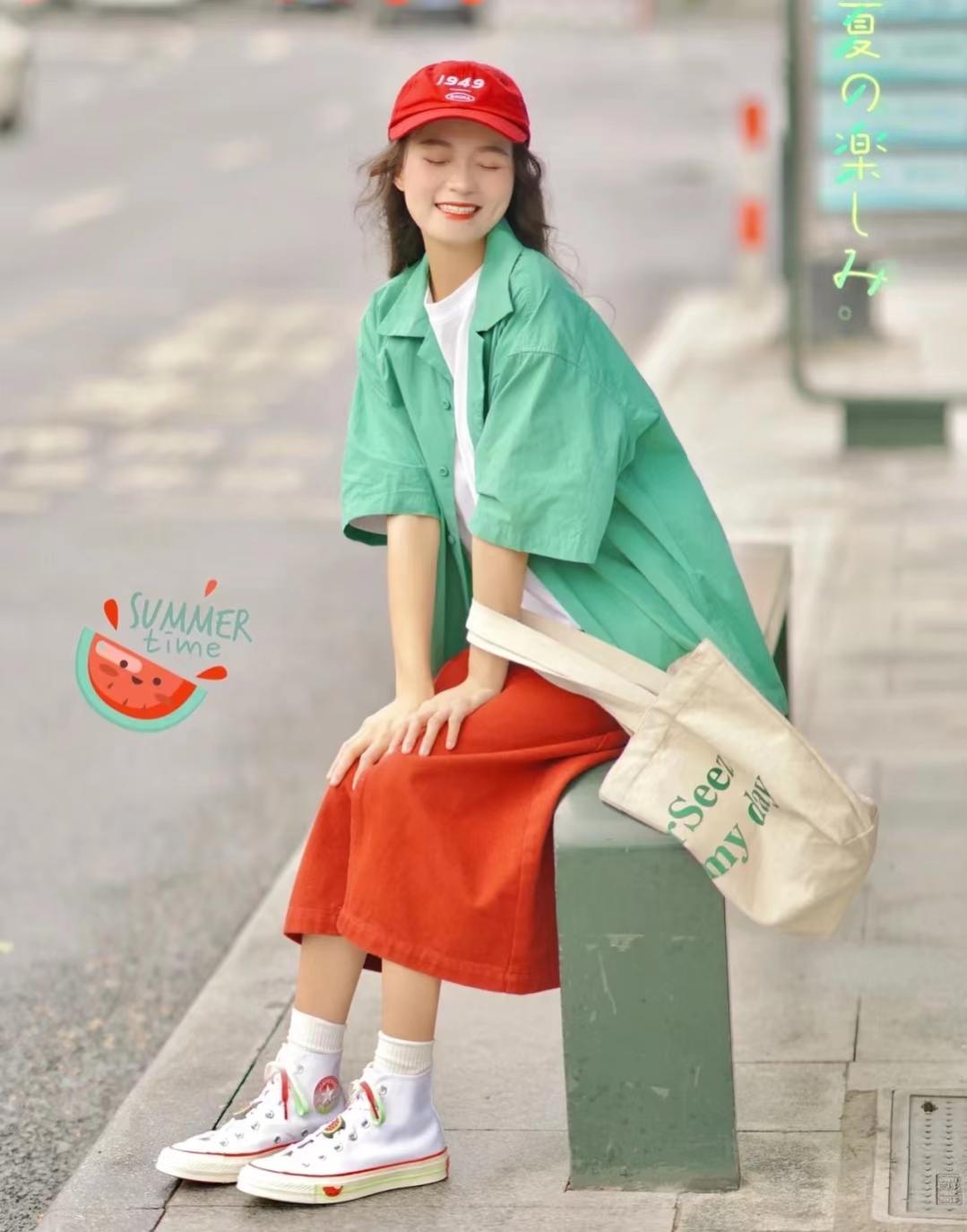 水果味穿搭，夏日清新